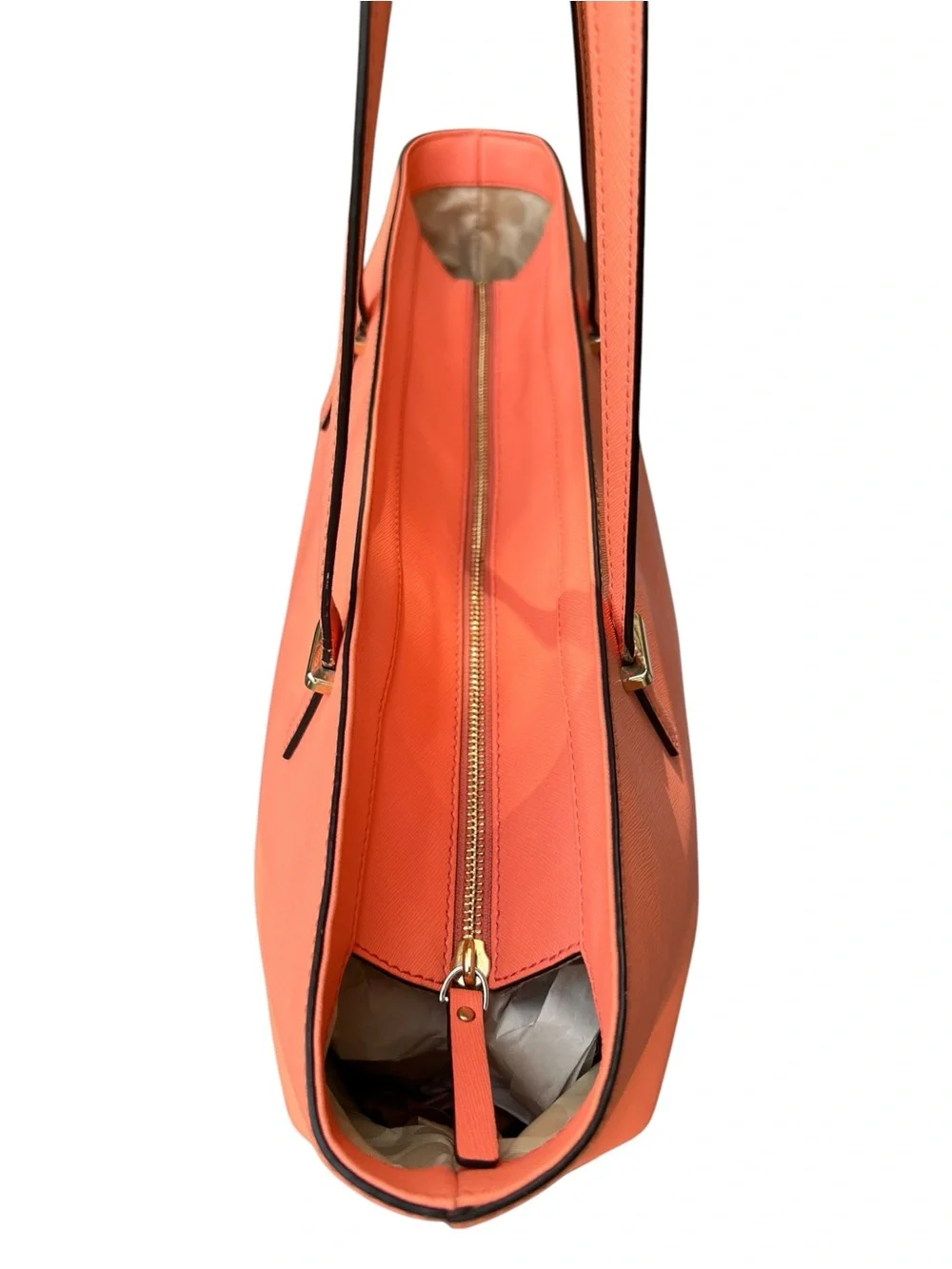 kate spade Cedar Street Harmony Tote Salmon Pink Saffiano Leather Bag